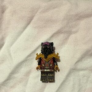 LEGO Warrior Minifigure with Gold and Pink Accents